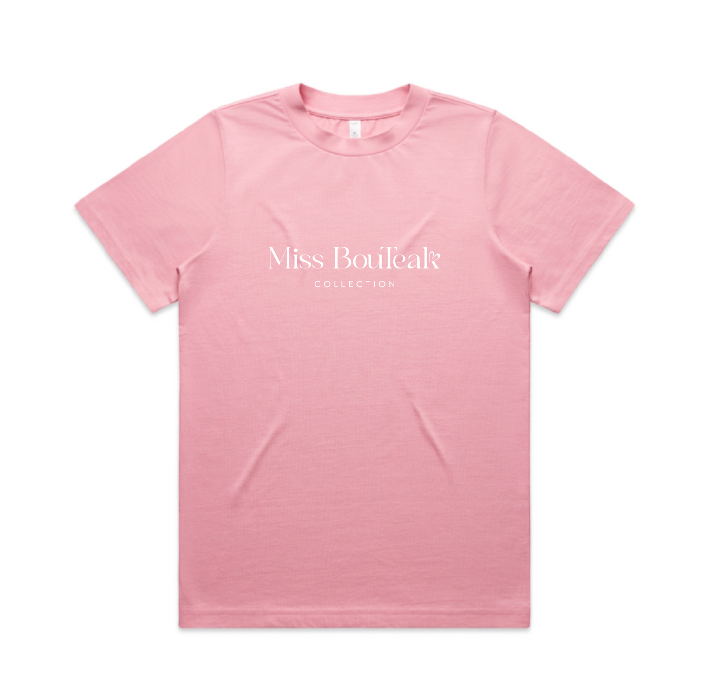 Miss BouTeak Classic Tee - Bubble Gum Pink