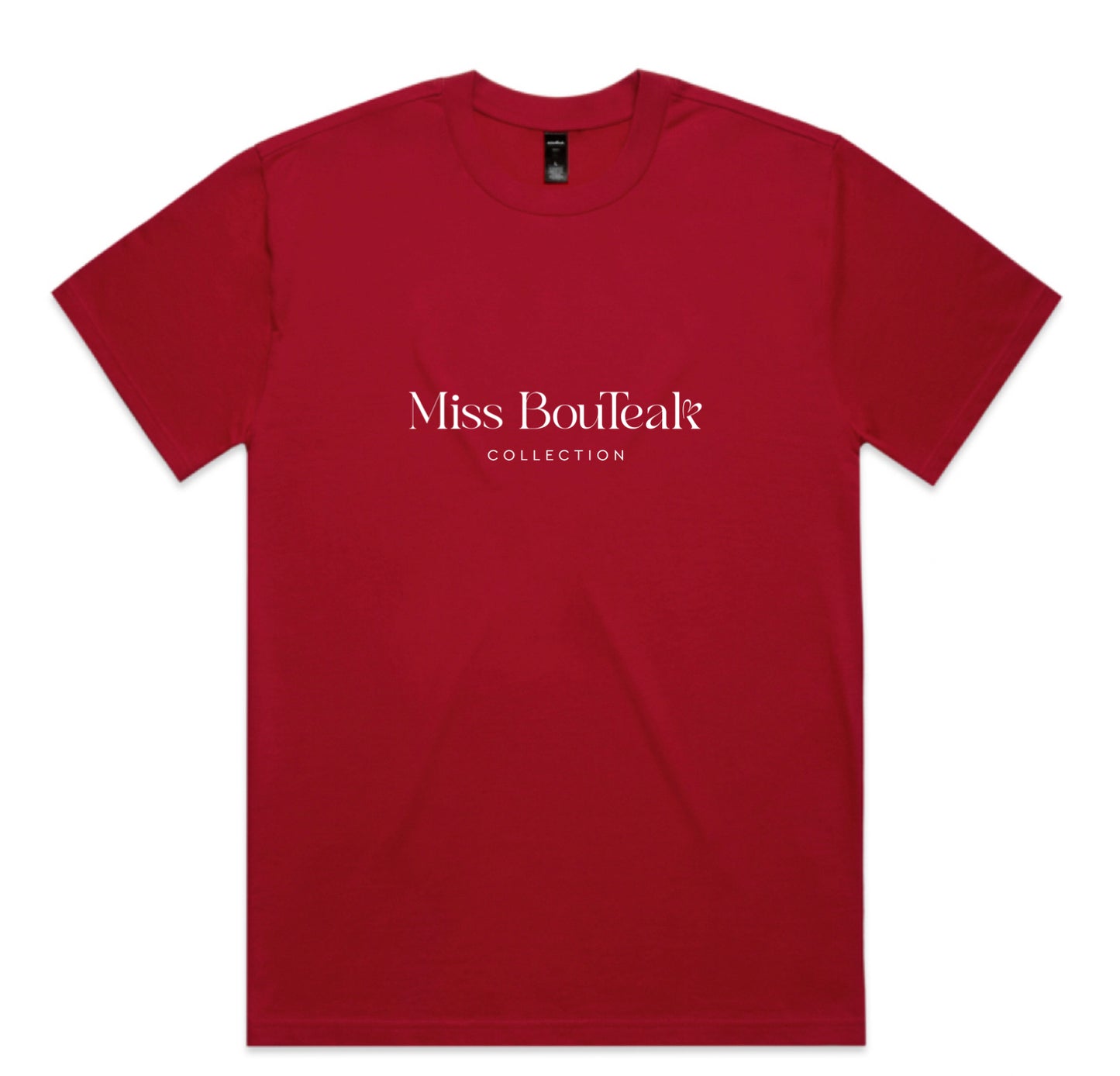 Miss BouTeak Classic Tee - Crimson Red