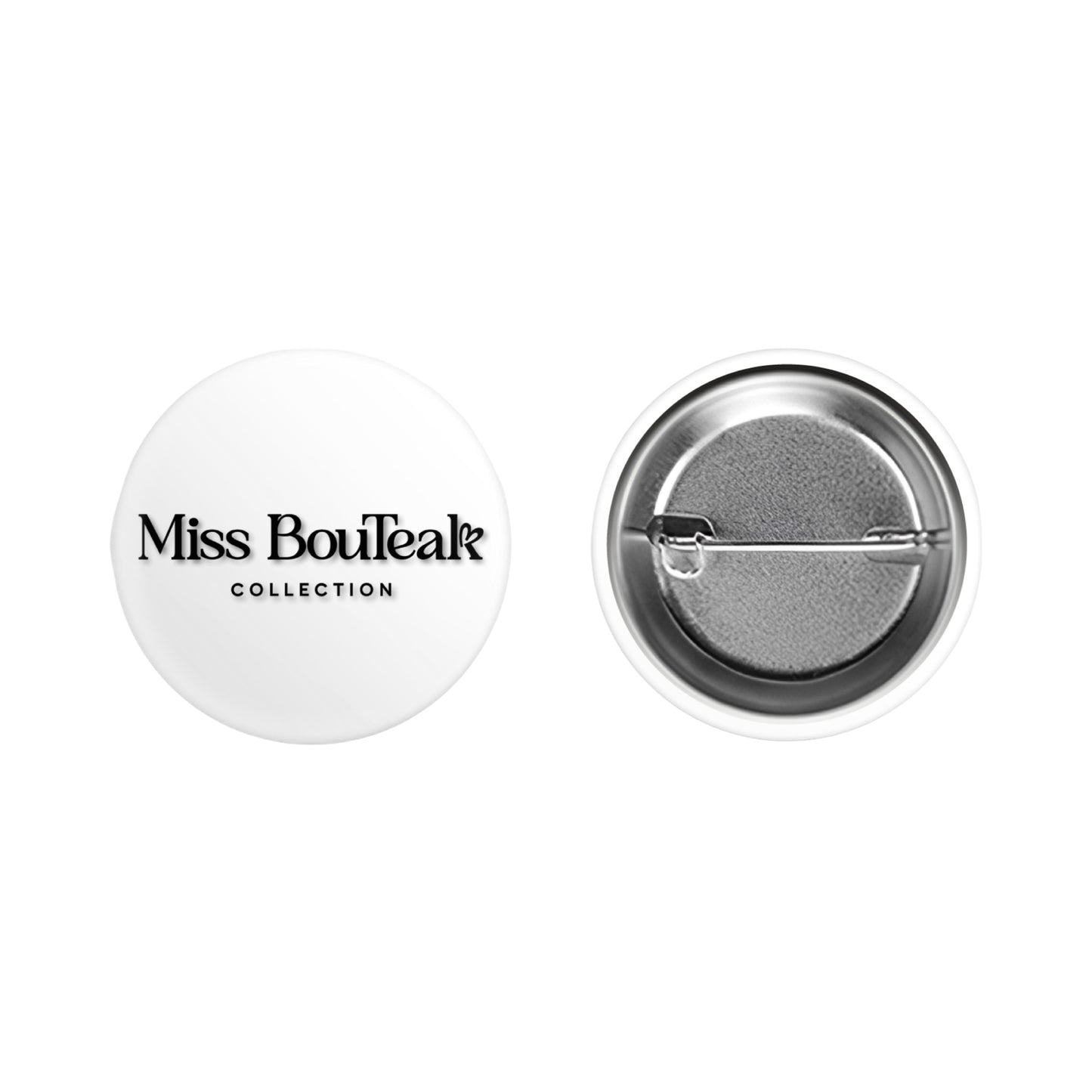 White - Classic Miss BouTeak Badge