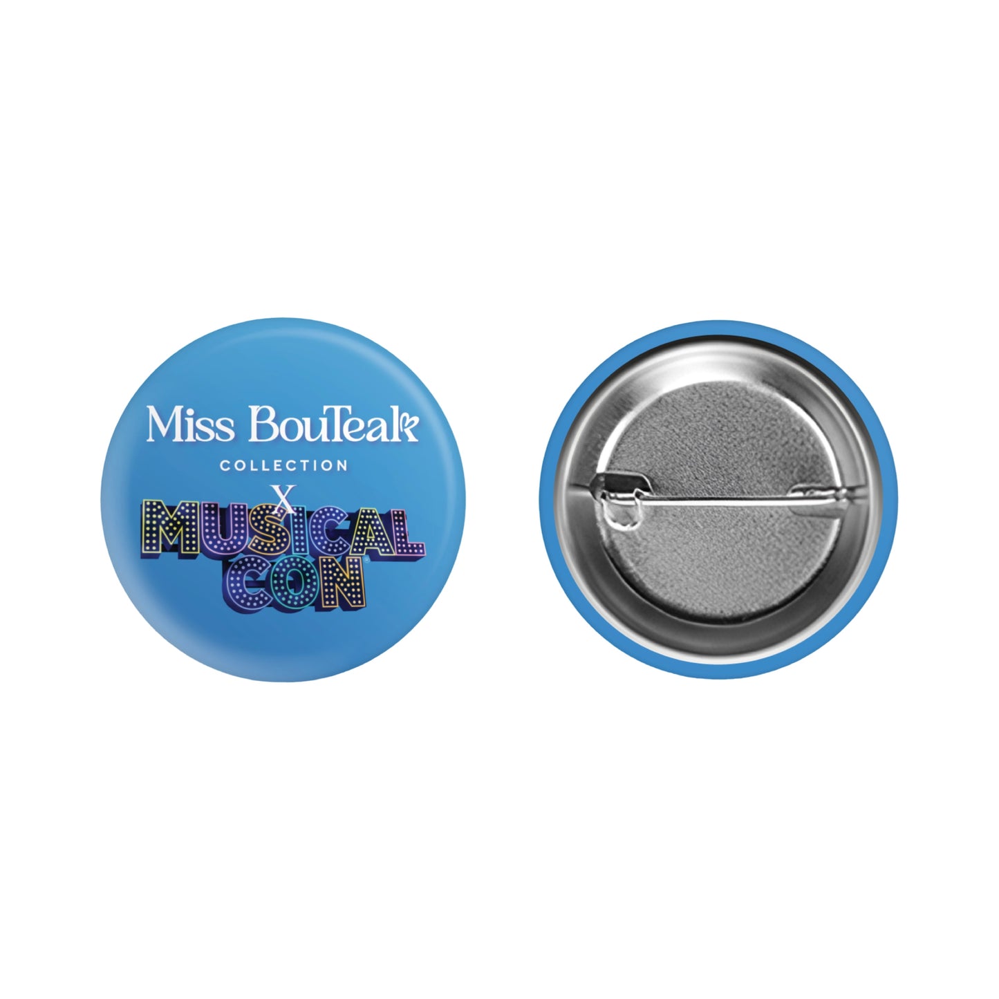 Blue - Miss BouTeak X Musical Con Badge