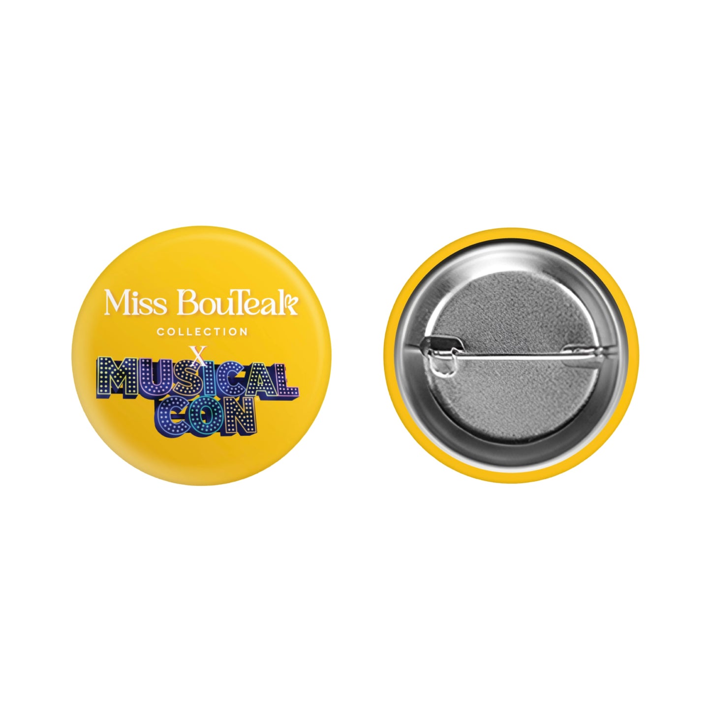 Yellow - Miss BouTeak X Musical Con Badge