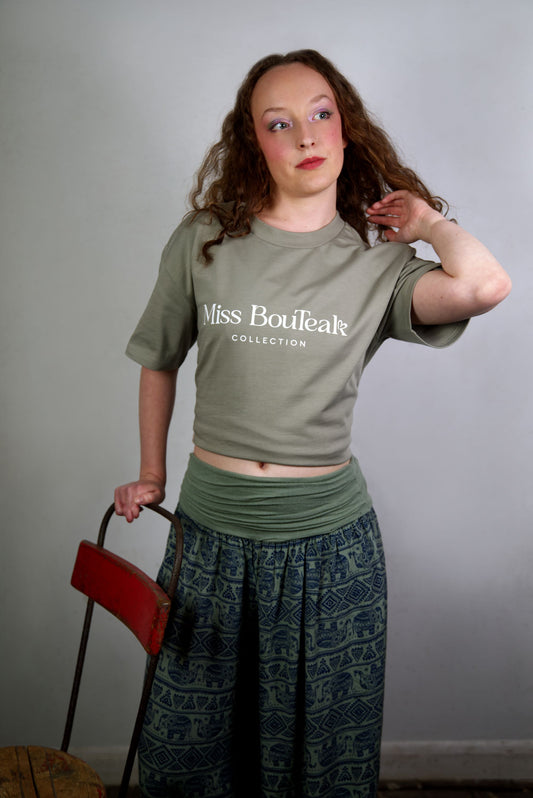 Miss BouTeak Classic Tee - Eucalyptus