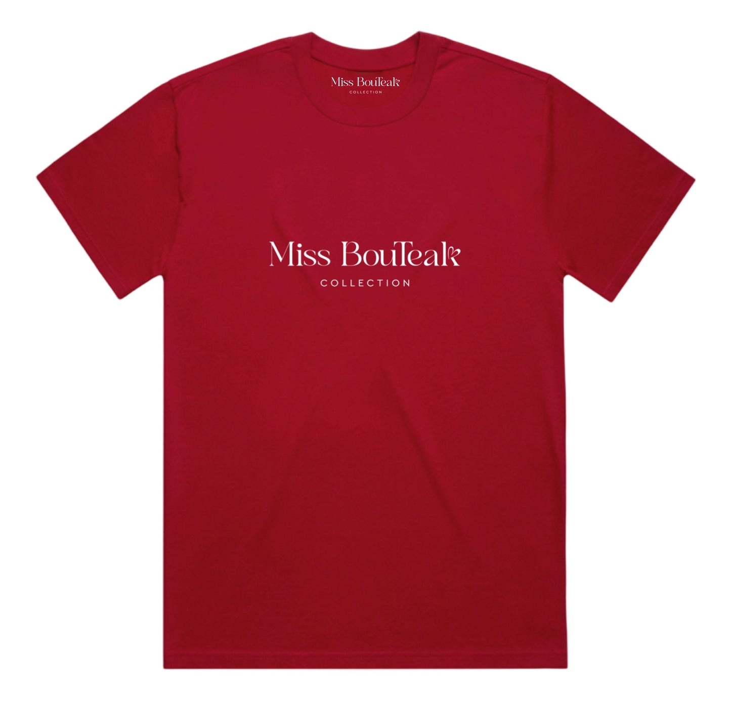 Miss BouTeak Classic Tee - Crimson Red