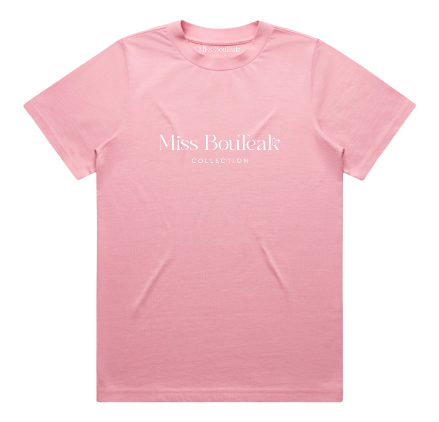 Miss BouTeak Classic Tee - Bubble Gum Pink